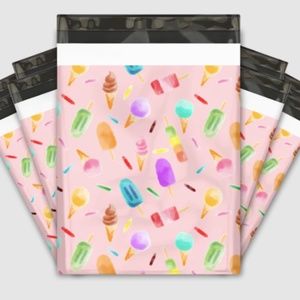 25 10x13 Ice Cream designer poly mailer